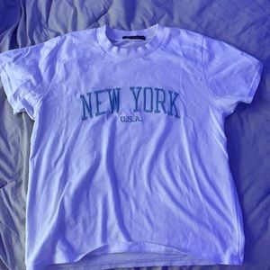 brandy melville new york tee
